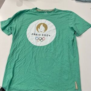 Paris 2024 Olympics Green T-Shirt XL